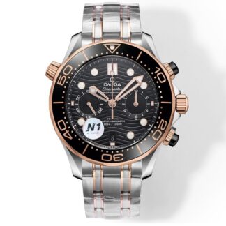 Omega's new Seamaster 300-meter 44mm chronograph wristwatch