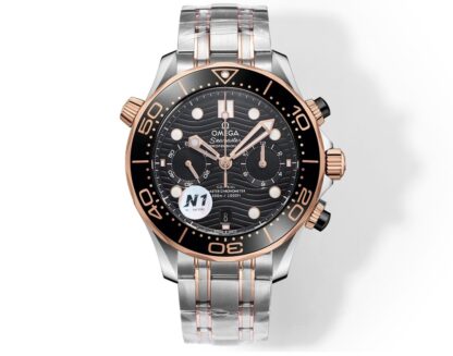 Omega's new Seamaster 300-meter 44mm chronograph wristwatch