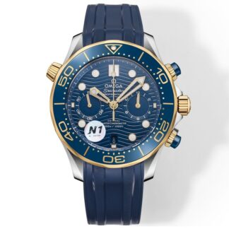 Omega's new Seamaster 300-meter 44mm chronograph wristwatch
