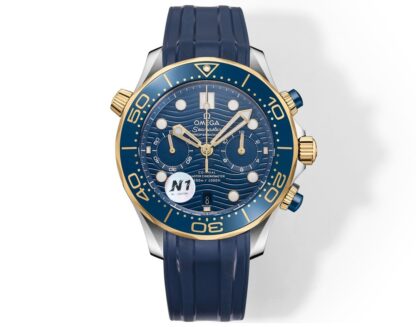 Omega's new Seamaster 300-meter 44mm chronograph wristwatch