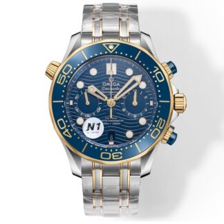 Omega's new Seamaster 300-meter 44mm chronograph wristwatch