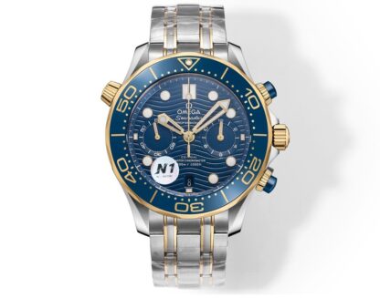 Omega's new Seamaster 300-meter 44mm chronograph wristwatch