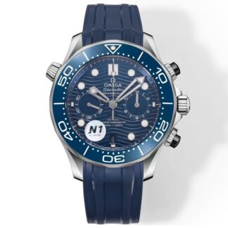 Omega's new Seamaster 300-meter 44mm chronograph wristwatch