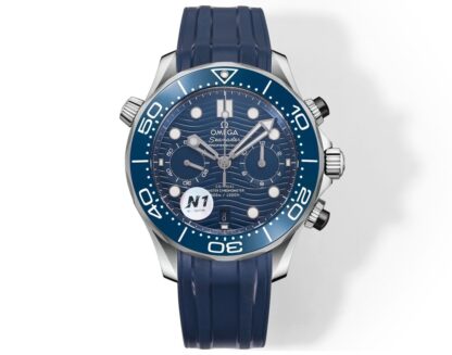 Omega's new Seamaster 300-meter 44mm chronograph wristwatch