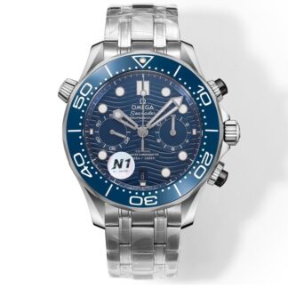 Omega's new Seamaster 300-meter 44mm chronograph wristwatch