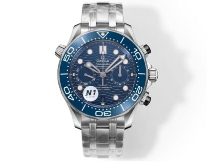 Omega's new Seamaster 300-meter 44mm chronograph wristwatch