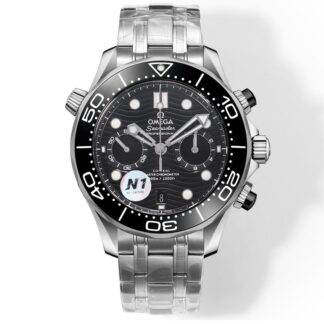 Omega's new Seamaster 300-meter 44mm chronograph wristwatch