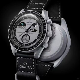 Omega's new joint product - Lunar Moon Phase in gray color