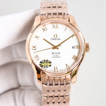 Omega Delta Fly series is equipped with the Coaxial 8500 movement.