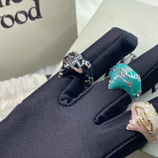 Vivienne Westwood Heart Enamel Ring