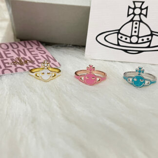 Vivienne Westwood Spring/Summer New Saturn Colored Enamel Ring