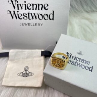 Vivienne Westwood Square Wax Saturn Ring