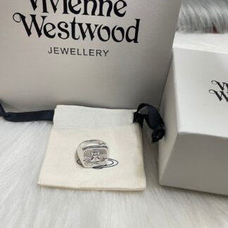 Vivienne Westwood Square Wax Saturn Ring