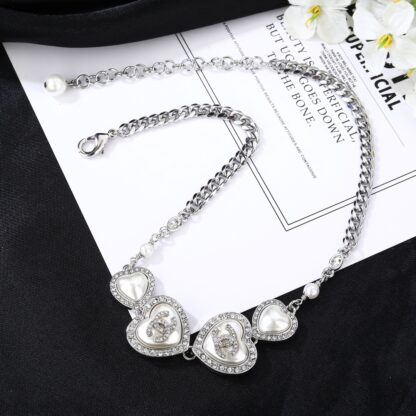 Chanel Heart Elegant Necklace
