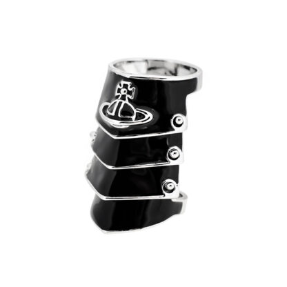Vivienne Westwood lacquered four-section ring