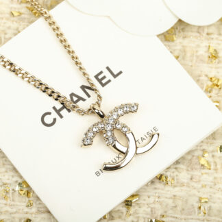 Chanel versatile simple double c necklace