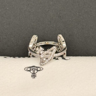 Vivienne Westwood Full Diamond 3 Saturn Ring