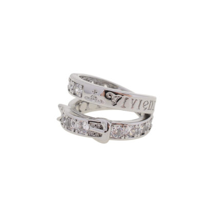 Vivienne Westwood Double Circle Belt Buckle Letter Ring