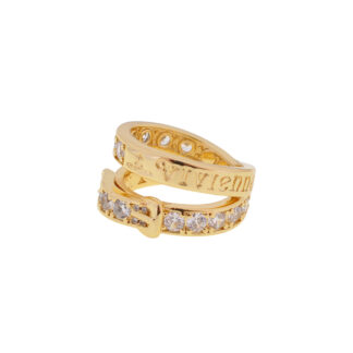 Vivienne Westwood Double Circle Belt Buckle Letter Ring