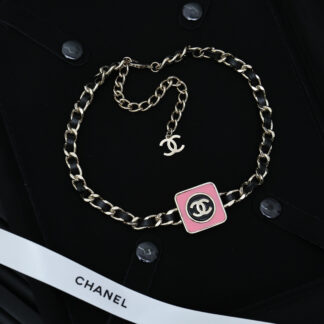 Chanel square choker necklace