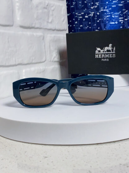 Hermes Retro Fashion Trend Cat Eye Sunglasses - Image 2