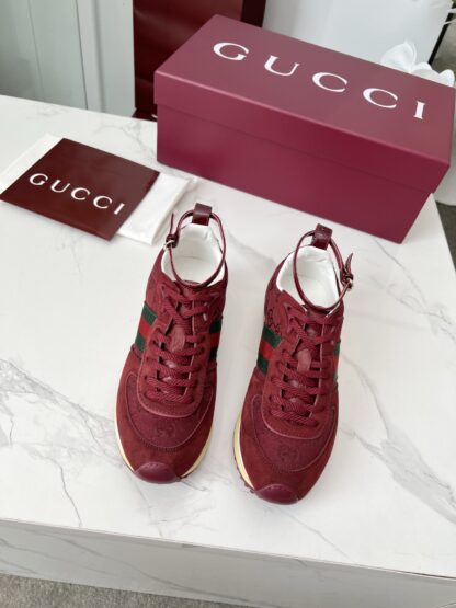 Gucci removable and adjustable ankle strap sneakers - Image 2
