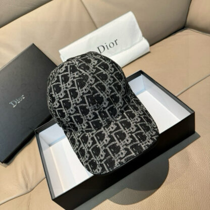 Dior Vintage Canvas Baseball Cap - Image 3