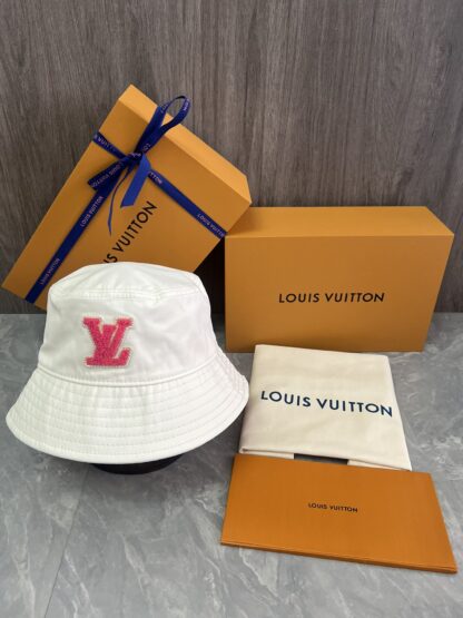 Louis Vuitton Spring and Summer New Bucket Hat Signature Cotton Hat - Image 2