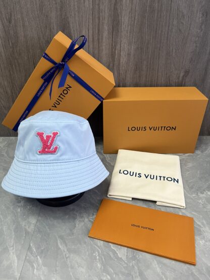 Louis Vuitton Spring and Summer New Bucket Hat Signature Cotton Hat - Image 2