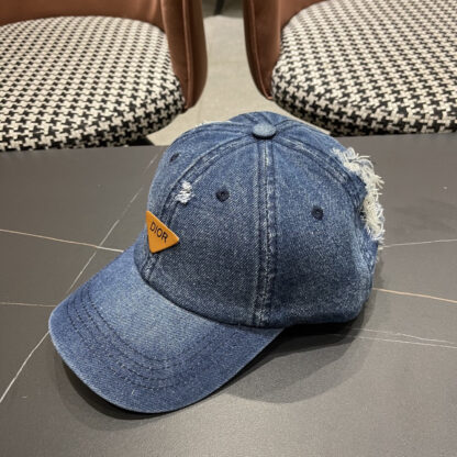 Dior simple denim baseball cap - Image 3