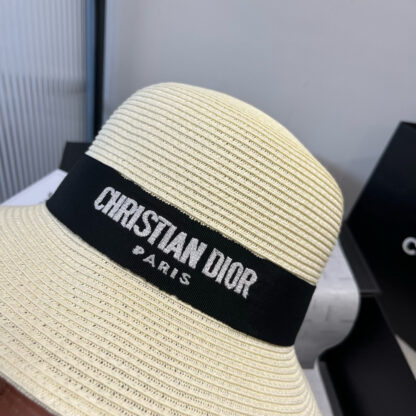 Dior simple letter embroidered basin hat - Image 3