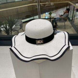 Dior exquisite bow sun hat