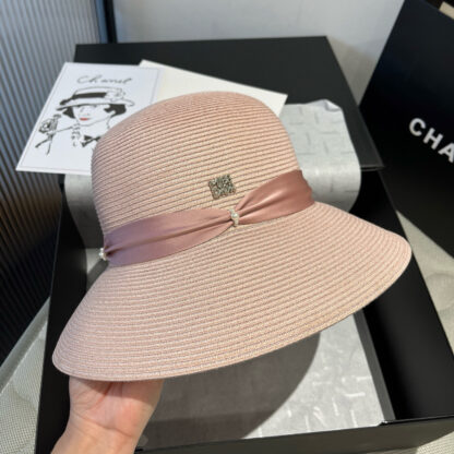 Dior exquisite simple straw bucket hat - Image 3
