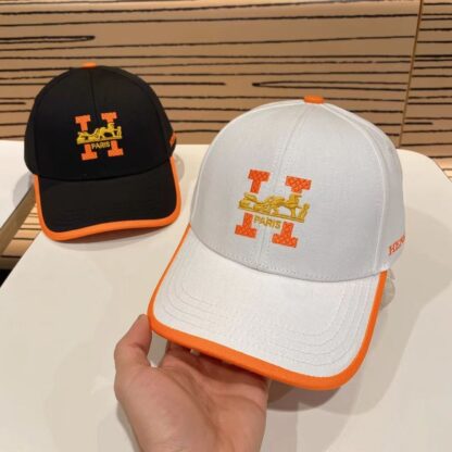 Hermès Unisex Canvas Baseball Cap - Image 2