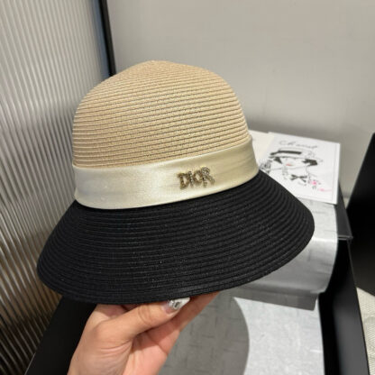Dior exquisite hat color block bucket hat - Image 3