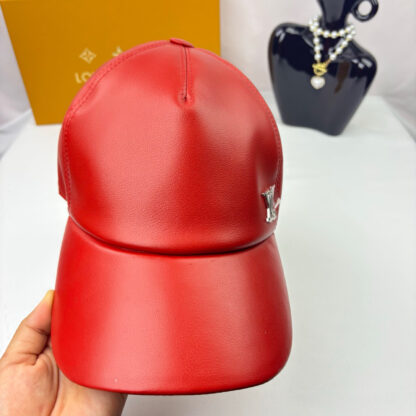 Louis Vuitton leather baseball cap - Image 2
