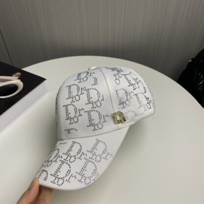 Dior diamond logo baseball cap - Image 3
