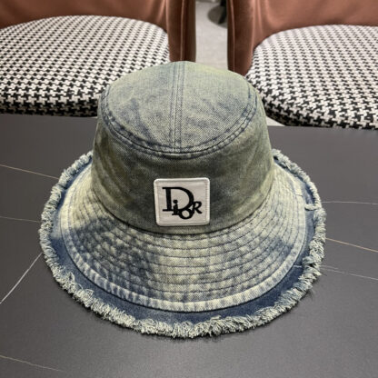 Dior Denim Bucket Hat - Image 2