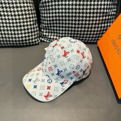 Louis Vuitton colorful print baseball cap - Image 2