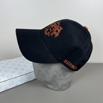 Hermès canvas baseball cap - Image 2