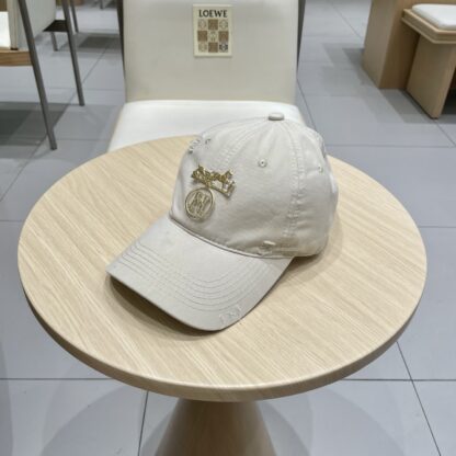 Hermès Unisex Canvas Baseball Cap - Image 2