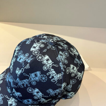 Hermès canvas baseball cap - Image 2