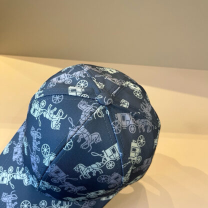 Hermès canvas baseball cap - Image 2
