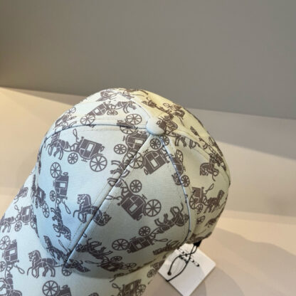 Hermès canvas baseball cap - Image 2