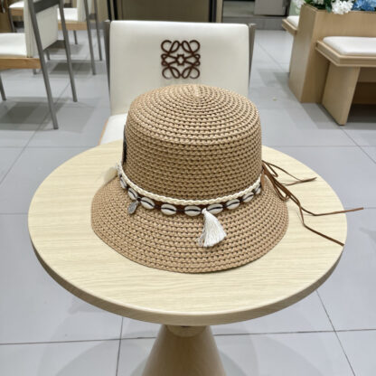 Hermès hollow bucket straw hat - Image 2