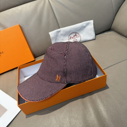 Hermès canvas baseball cap - Image 2