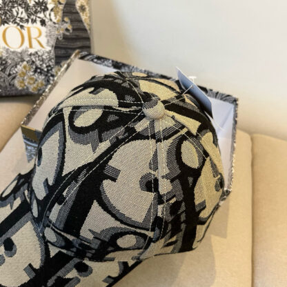 Dior trendy print simple baseball cap - Image 3