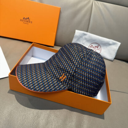 Hermès canvas baseball cap - Image 2