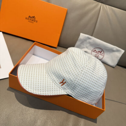 Hermès canvas baseball cap - Image 2
