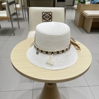 Hermes hollow bucket straw hat - Image 2